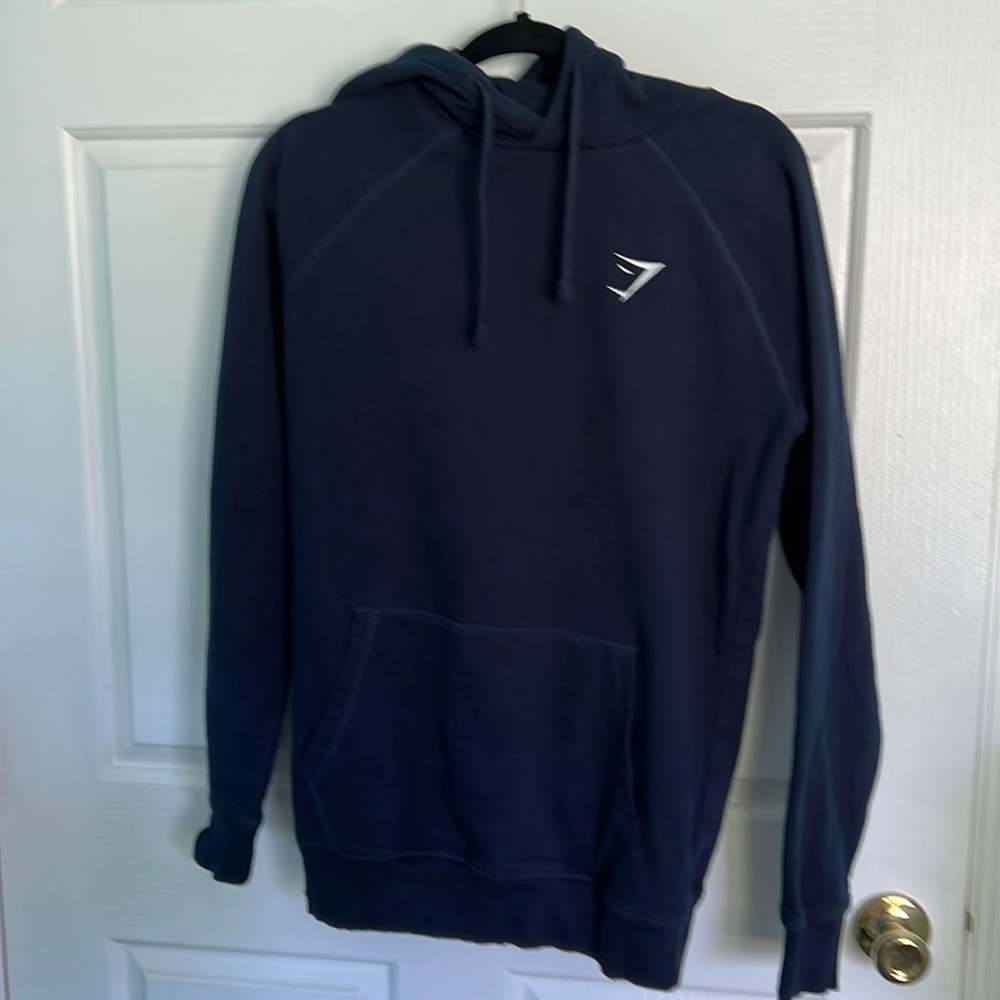 Gymshark mens navy hoodie